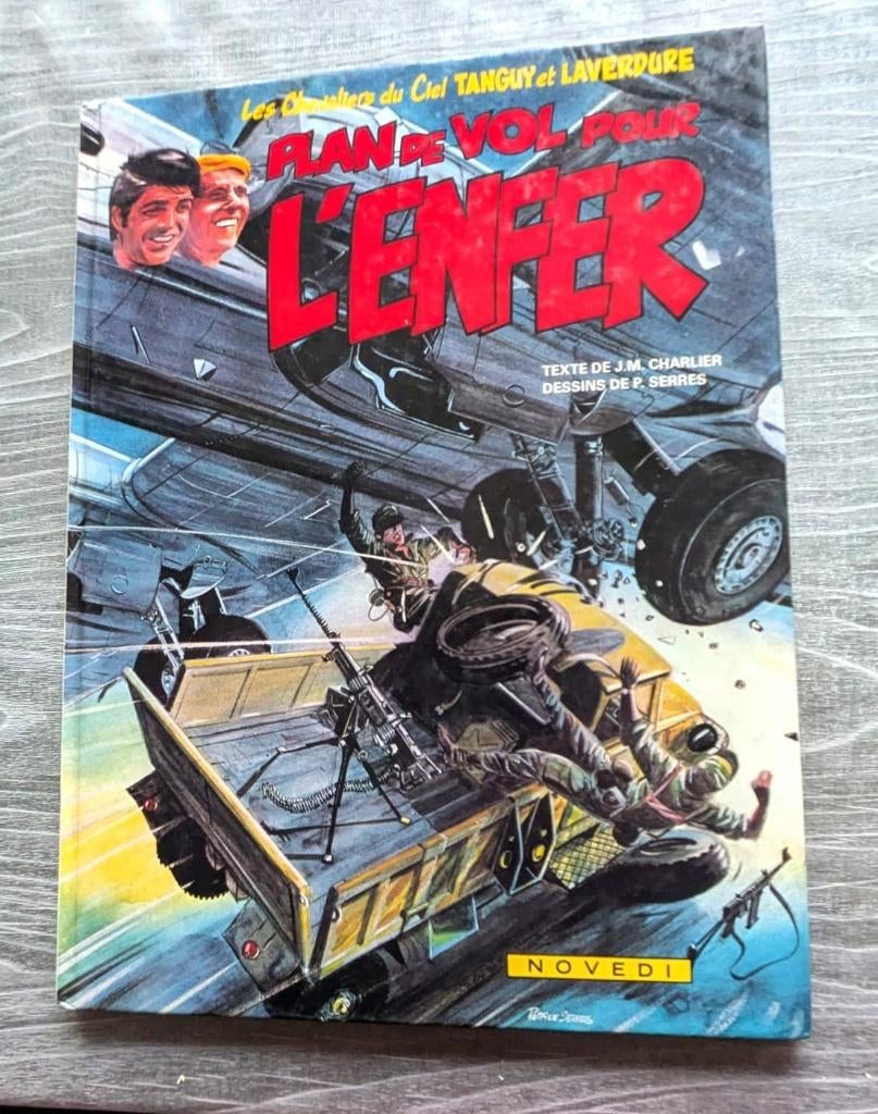 BD Tanguy et Laverdure " Plan de vol pour l'enfer" VO 1982, Livres, BD, Utilisé, Enlèvement ou Envoi
