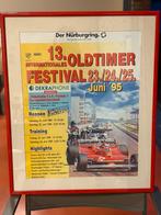 Kader met poster nurburgring, Verzamelen, Ophalen, Zo goed als nieuw