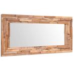 Nieuwe spiegel in Teak 50 x 76, Huis en Inrichting, Ophalen, Nieuw, Hout
