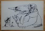 Lucebert, tekenwerk en grafiek, 1975, Enlèvement ou Envoi, Utilisé, Peinture et dessin
