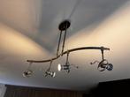 Stevig inox verlichtingsarmatuur met 4 draaibare spots, Ophalen, Gebruikt
