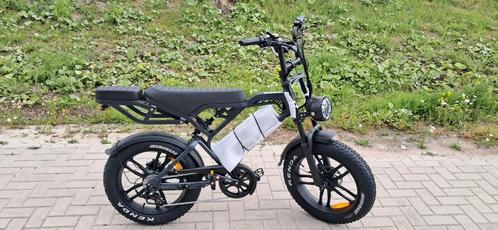 NIEUWE V20 PRO Fatbike (in doos) zwart/grijs, Fietsen en Brommers, Brommers | Derbi, Nieuw, Ophalen of Verzenden