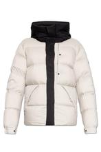 Witte moncler jas madeira, Ophalen of Verzenden, Zo goed als nieuw