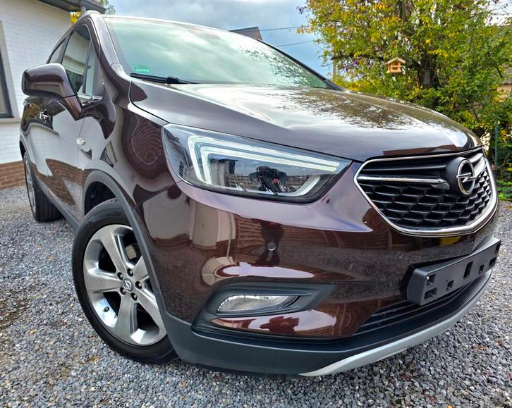 Opel Mokka 1.4T 4x4 152pk autom.*LED*Leder*Open dak*Keyless, Auto's, Opel, Bedrijf, MokkaX, 4x4, ABS, Achteruitrijcamera, Airbags