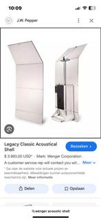 Acoustical Shells , akoestische panelen voor voorstellingen., Muziek en Instrumenten, Theaterbelichting, Ophalen, Gebruikt