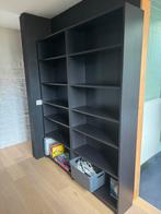 2 zwarte BILLY Ikea kasten, Maison & Meubles, Armoires | Bibliothèques, Avec tablette(s), 25 à 50 cm, 150 à 200 cm, 50 à 100 cm