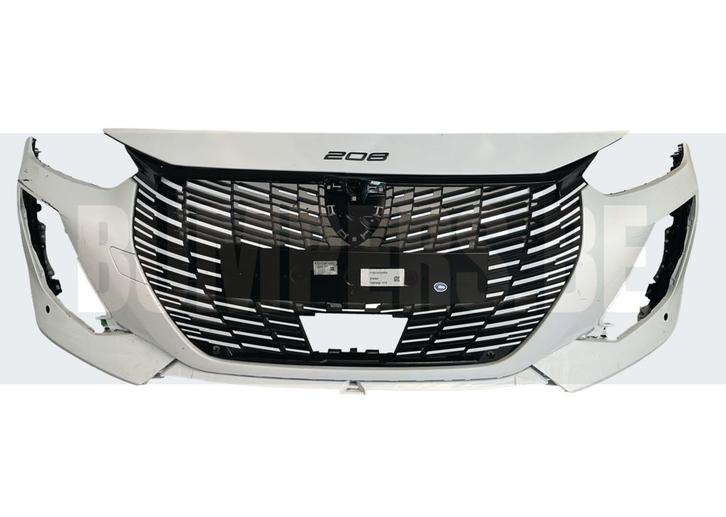 Bumper Peugeot 208 Facelift 23- 9855774980 Voorbumper J4-163, Auto-onderdelen, Carrosserie, Bumper, Voor, Gebruikt, 6 maanden garantie