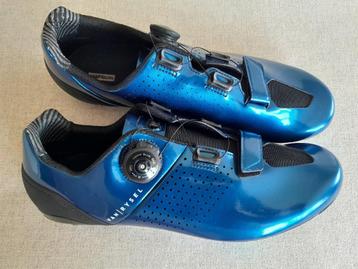 Decathlon Van Rysel fietsschoenen - Blauw glanzend - Maat 45 beschikbaar voor biedingen