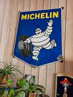 Michelin emaille reclame bord, Verzamelen, Ophalen, Gebruikt