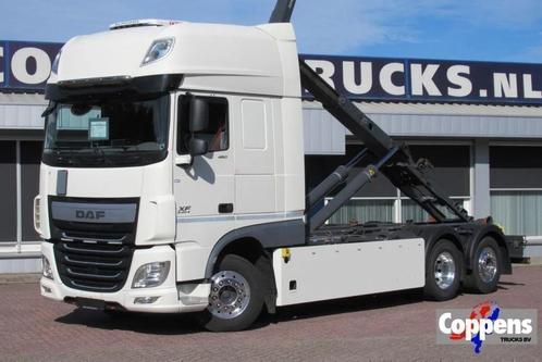 DAF XF 460 Haakarm Euro 6, Autos, Camions, Entreprise, Air conditionné, Alarme, Air conditionné automatique, Rétroviseurs électriques