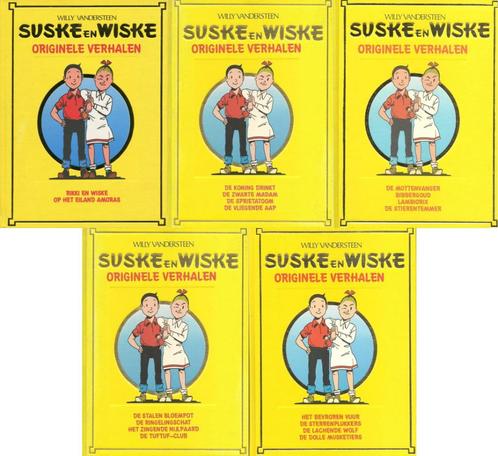 5 Suske en Wiske Luxe Hardcover albums (originele verhalen), Boeken, Stripverhalen, Zo goed als nieuw, Ophalen of Verzenden