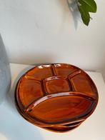 Vintage fondueborden, Huis en Inrichting, Keuken | Servies, Ophalen, Zo goed als nieuw, Bord(en), Overige stijlen
