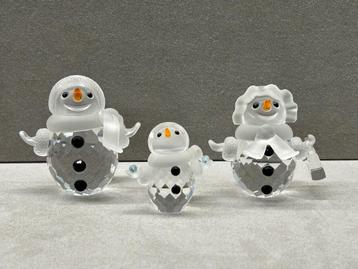 Swarovski Sneeuwman Familie beschikbaar voor biedingen