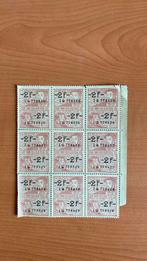 Fiscale zegels, Postzegels en Munten, Ophalen of Verzenden, Frankeerzegel, Postfris, Postfris