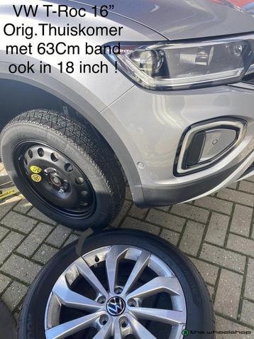 Reservewiel Thuiskomer 16 inch VW Golf 7/8 AUDI A3 SEAT Leon beschikbaar voor biedingen