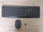 Logitech MK 235 Draadloos klavier + muis, Computers en Software, Toetsenborden, Ophalen, Toetsenbord en muis-set, Logitech, Draadloos