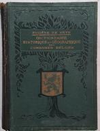 Dictionnaire historique et géographique des communes belges, Antiek en Kunst, Ophalen of Verzenden, Eugène De Seyn