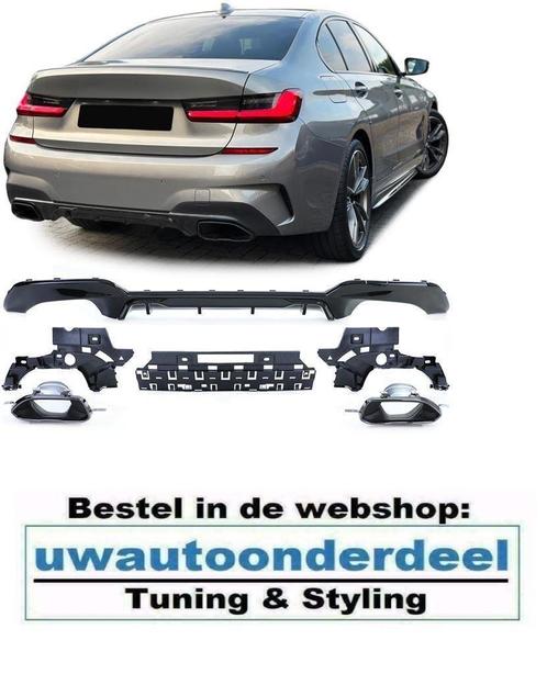 M 340 Look Diffuser Geschikt Voor Bmw 3 Serie G20 G21 M3, Auto diversen, Tuning en Styling, Verzenden