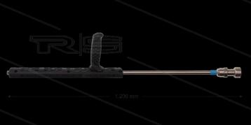Blauwe Schuimlans 120cm met 2.7mm Sproeimond beschikbaar voor biedingen