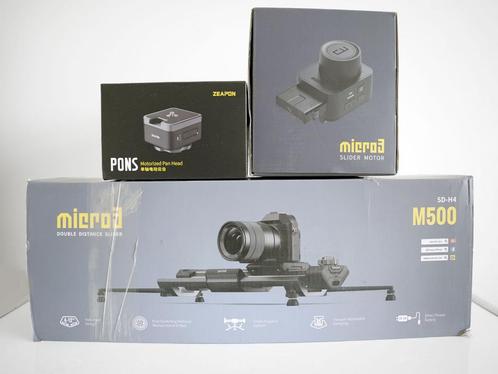 Zeapon Micro3 motorized slider pakket, TV, Hi-fi & Vidéo, Photo | Studio photo & Accessoires, Neuf, Enlèvement