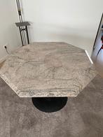 Granieten tafel diameter 110 cm, Huis en Inrichting, Ophalen, Zo goed als nieuw, Overige vormen, Vier personen