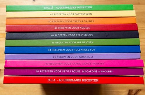 Te koop elf kookboekjes, Boeken, Kookboeken, Nieuw, Overige gebieden, Ophalen of Verzenden