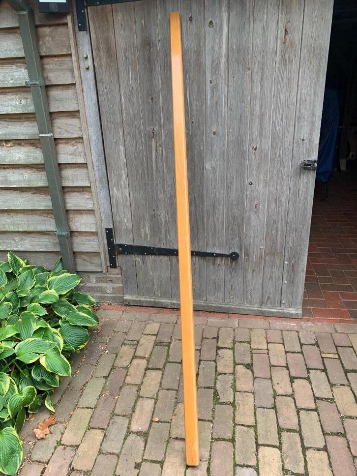 Beuken trapleuning uit renovatie in zeer goede staat, Doe-het-zelf en Bouw, Hout en Planken, Gebruikt, Overige typen, Beuken, Ophalen