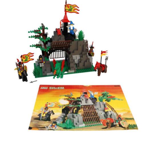 LEGO Castle Dragon Knights 6076 Dark Dragon's Den, Kinderen en Baby's, Speelgoed | Duplo en Lego, Zo goed als nieuw, Lego, Complete set