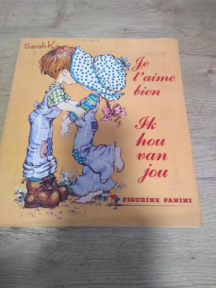 Vintage Panini album sarah kay compleet, Collections, Autocollants, Utilisé, Enlèvement ou Envoi