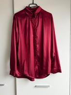 Het overhemd voor dames is jong, elegant en zacht., Kleding | Dames, Ophalen of Verzenden, Nieuw, Maat 42/44 (L), Rood