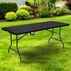Klaptafel -180 x 75 x 74 cm - in Rotan-Look - Campingtafel., Caravans en Kamperen, Verzenden, Nieuw, Campingtafel