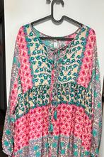 Prachtige lange Ibiza jurk Gold & Silver, Kleding | Dames, Jurken, Maat 38/40 (M), Ophalen of Verzenden, Zo goed als nieuw, Gold & silver