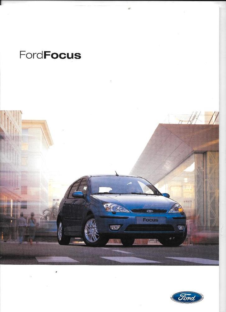 FORD FOCUS  2003, Boeken, Auto's | Folders en Tijdschriften, Zo goed als nieuw, Ford, Ophalen of Verzenden