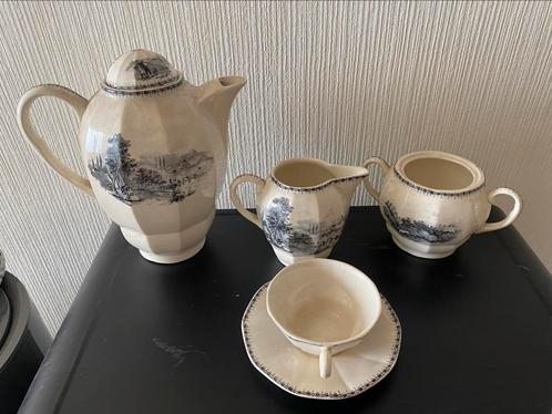 Service à café Boch La Louviere., Antiek en Kunst, Antiek | Servies compleet, Ophalen of Verzenden