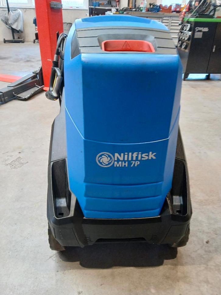 Nilfisk MH7 hogedrukreiniger, Tuin en Terras, Hogedrukreinigers, Zo goed als nieuw, Elektrisch, Met regelbare waterdruk, Met autostop en -start