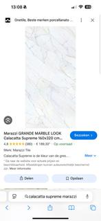 Marazzi CALACATTA SUPREME 160x320, Doe-het-zelf en Bouw, Tegels, Ophalen, 60 cm of meer, Nieuw, 10 m² of meer