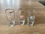 3 oude bierglazen en 1 duvelglas van 1971, Verzamelen, Ophalen