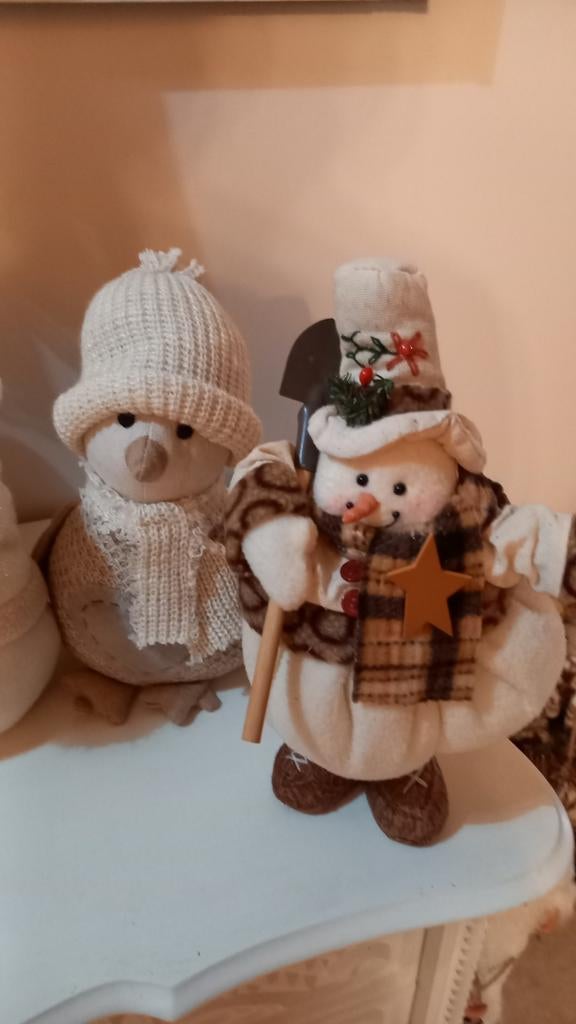 Verschillende kerstfiguren ( 4€ per stuk ), Diversen, Kerst, Ophalen of Verzenden, Nieuw