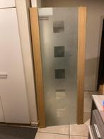 Porte intérieure avec verre de sécurité 7mm, Bricolage & Construction, Enlèvement ou Envoi, Utilisé