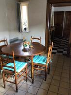 Keukentafel en stoelen, Ophalen