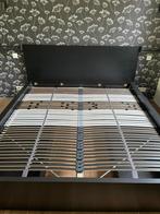IKEA MALM bedframe 180x200 met 4 lades, Maison & Meubles, Chambre à coucher | Lits, Comme neuf, Deux personnes, Noir, 180 cm