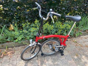 Brompton plooifiets 3 versnellingen beschikbaar voor biedingen
