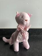 Knuffel kat roze La Galleria, Kinderen en Baby's, Speelgoed | Knuffels en Pluche, Ophalen of Verzenden