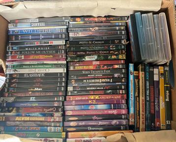 Verzameling van 70+ dvd’s – films & series gemengd beschikbaar voor biedingen
