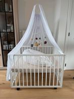 Babypark met toebehoren, Kinderen en Baby's, Babyparken, Ophalen, Gebruikt, Rechthoekig, In hoogte verstelbaar