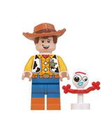 Figurines Lego Woody & Forky MOC, Comme neuf, Lego, Enlèvement ou Envoi