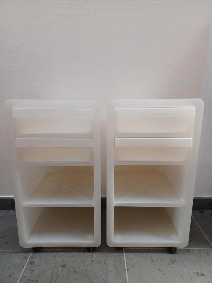 Kastje met 2 lades Ikea, Doe-het-zelf en Bouw, Kratten en Dozen, Gebruikt, Verzenden