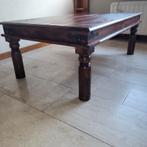 Superbe table basse de salon Vintage en chêne Louis XIII, Comme neuf, Chêne, Enlèvement