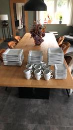 Service 16 pieces, Huis en Inrichting, Woonaccessoires | Dienbladen, Ophalen, Zo goed als nieuw, Vierkant
