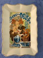 Cendrier MUCHA Bière de la Meuse publicité, Collections, Ustensile, Comme neuf, Enlèvement ou Envoi